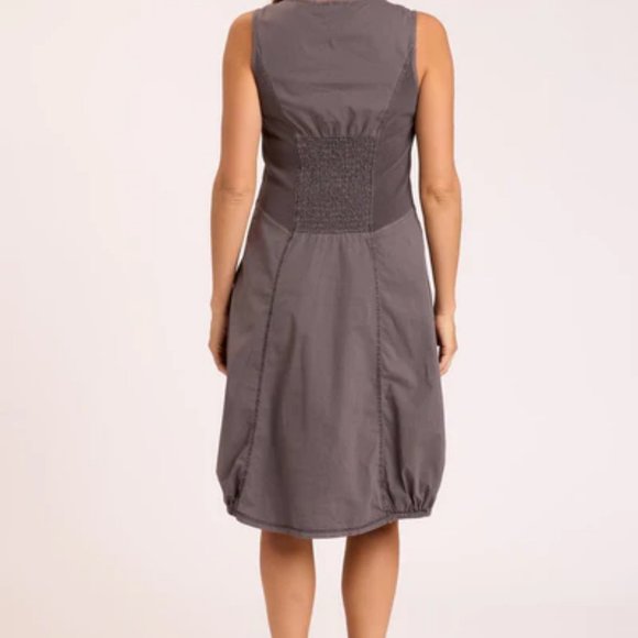 XCVI Dresses Xcvi Wearables Gibbon Tank Dress Basalt Pigment Sz Xl